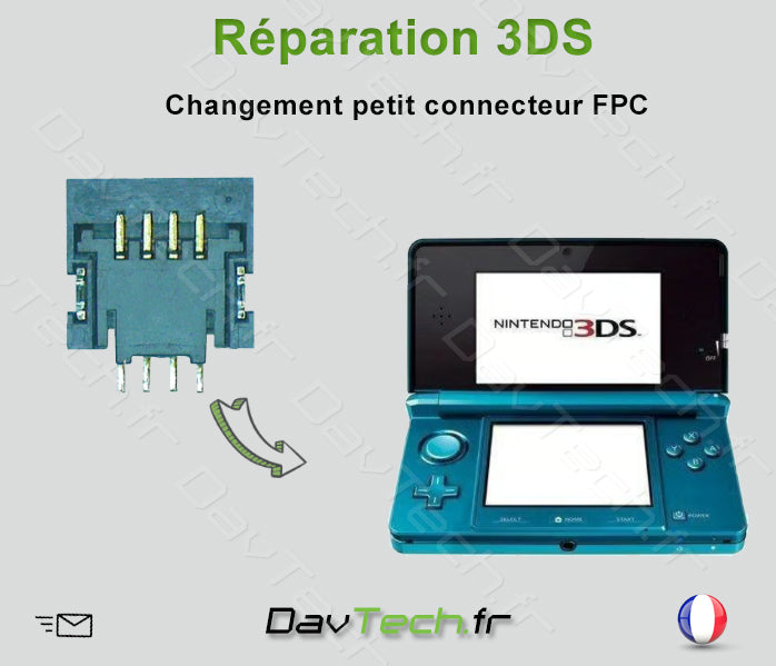 Forfait réparation petit Connecteur FPC 3DS
