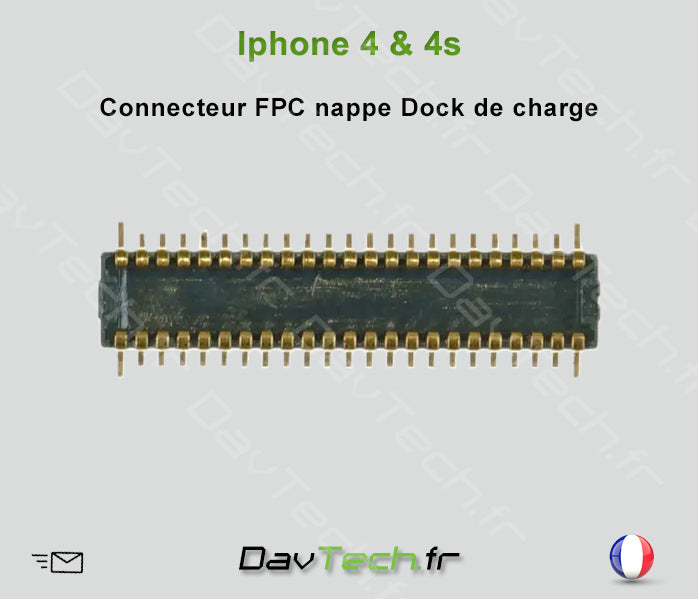 FPC connecteur Dock Charge pour iPhone 4 & 4s