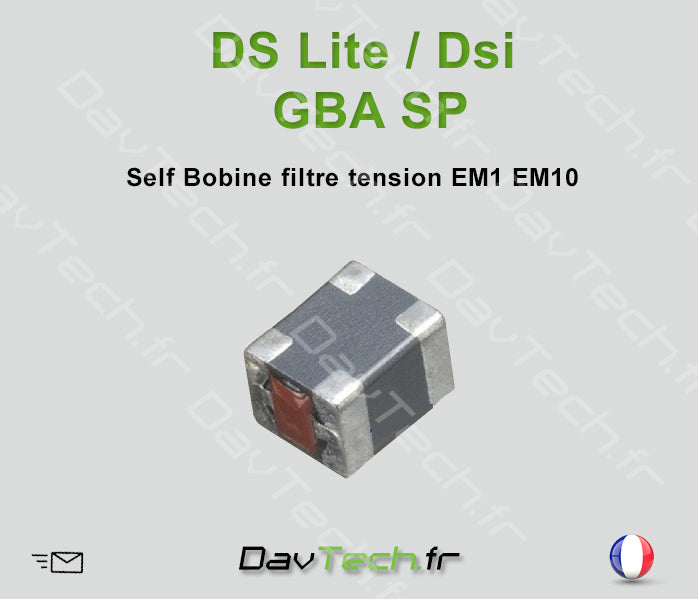 Filtre self bobine d'alimentation pour Nintendo GBA SP - DS Lite - Dsi