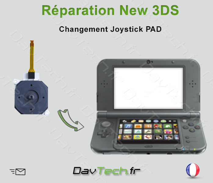 Forfait réparation Joystick Pad New 3DS