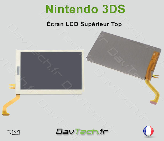 LCD Écran du haut TOP afficheur pour Nintendo 3DS