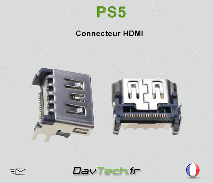 Connecteur prise HDMI pour Sony Playstation 5 à souder PS5