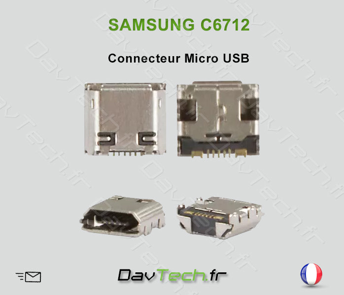 Connecteur Micro USB pour SAMSUNG Galaxy Star II C6712