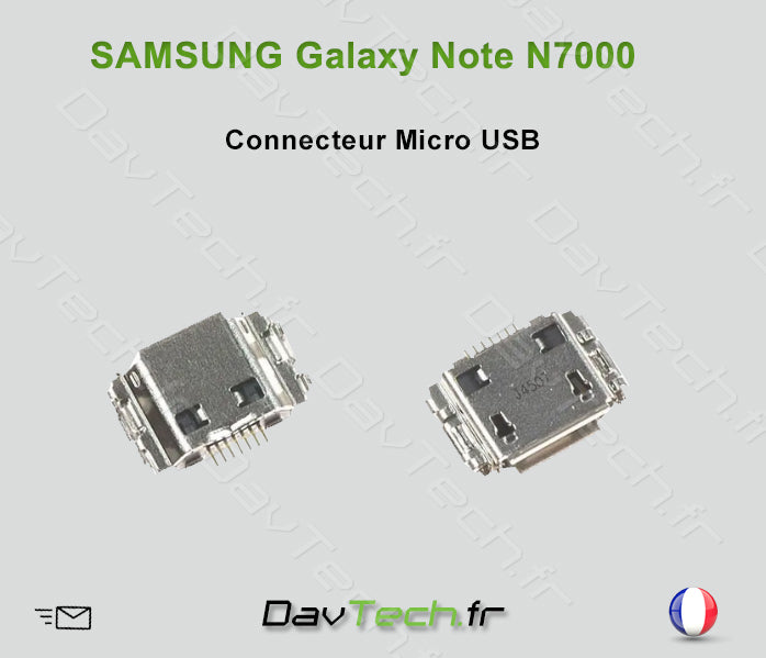 Connecteur Micro USB pour SAMSUNG Galaxy Note N7000
