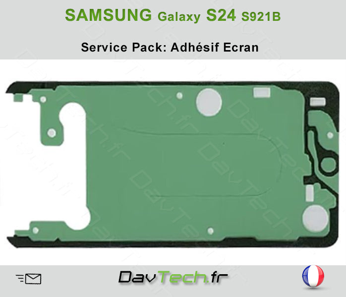 Adhesif scotch écran LCD Galaxy S24 (S921B)