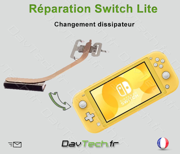 Forfait réparation du dissipateur - Switch Lite