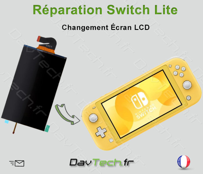 Forfait réparation Écran Display LCD - Switch Lite