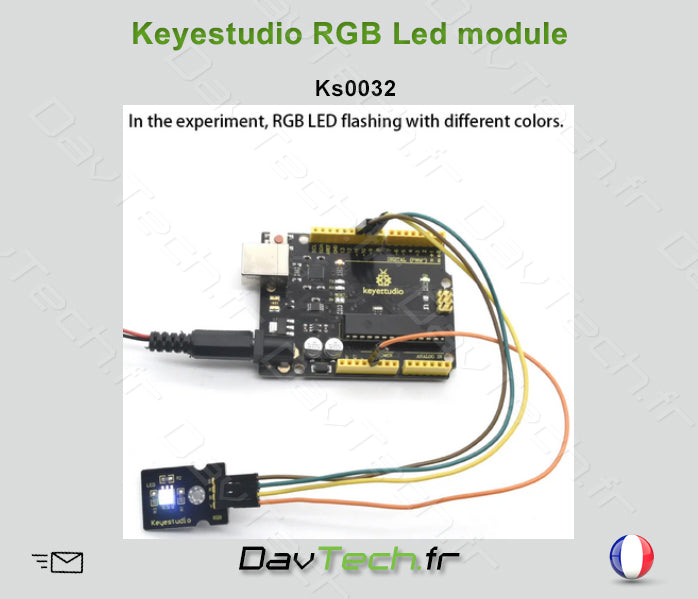 Keyestudio Ks0032 Module LED 5050 RGB 5 V PWM