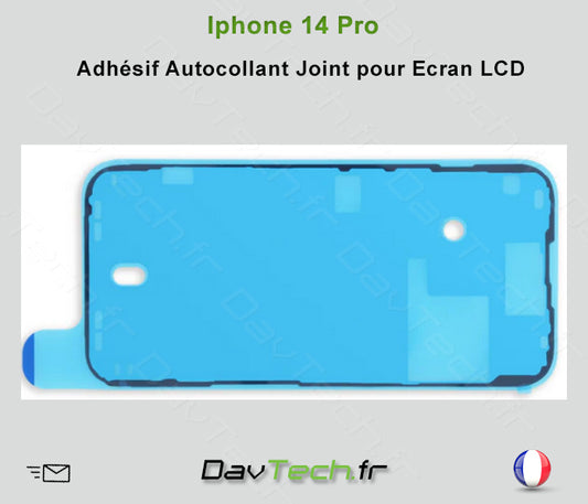 Adhésif Autocollant Sticker joint étanche LCD pour iPhone 14 Pro
