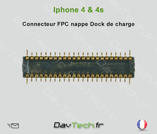 FPC connecteur Dock Charge pour iPhone 4 & 4s
