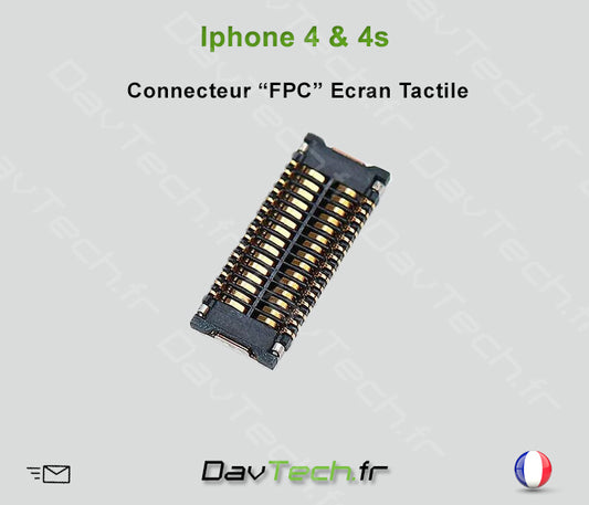 FPC connecteur Ecran Tactile pour iPhone 4 & 4s