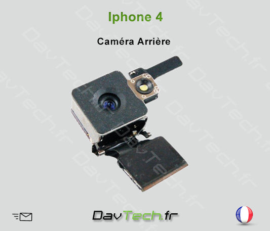 Caméra arrière pour iPhone 4