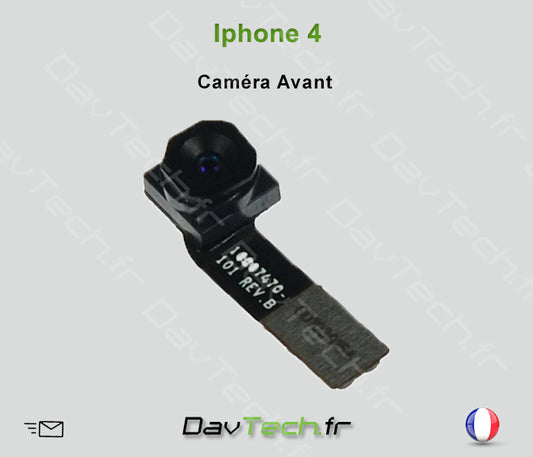 Caméra avant frontale Selfie pour iPhone 4