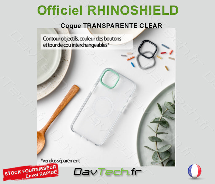 RHINOSHIELD Clear Case MagSafe iPhone 17 Pro Max (Transparent)