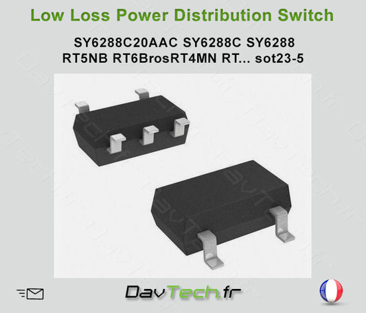 CI Low Loss Power Distribution Switch SY6288C20AAC SY6288C RT4MN sot23-5