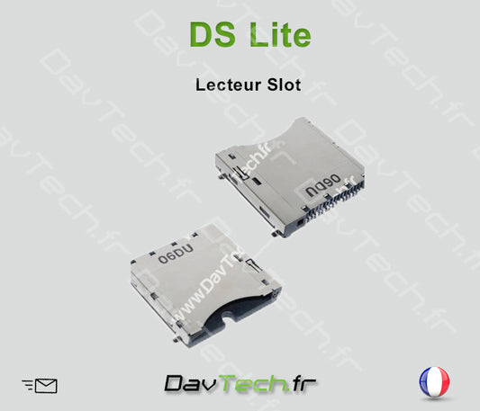 Lecteur cartouches jeux Slot pour Nintendo DS Lite