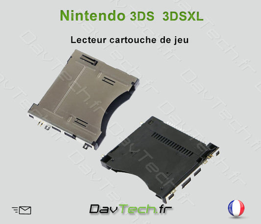 Socket reader slot  lecteur carte de jeu pour Nintendo 3DS 3DSXL