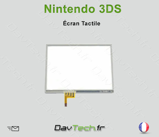 Vitre Écran Tactile pour Nintendo 3DS