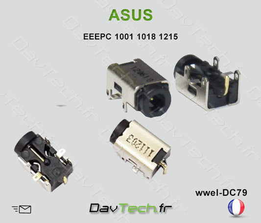 Connecteur de charge d'alimentation ASUS EeePC 1001 1018 1215