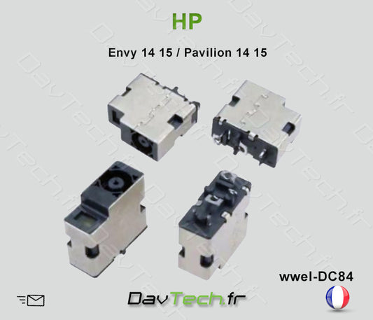 Connecteur de charge d'alimentation  HP Pavilion 14 15 Envy 14 15