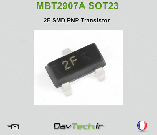 2F SMD transistor MMBT2907 / MMBT2907A / MMBT2907ALT1G SOT-23 PNP