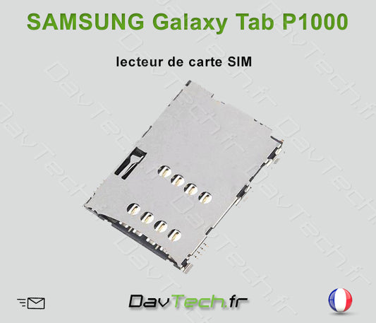 Lecteur SIM SAMSUNG TAB P1000..